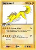 lighning wolf