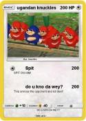 ugandan knuckle