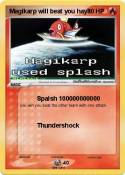 Magikarp will
