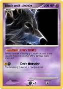 Black wolf