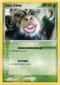 crazy chimp
