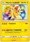 Pikachu casquet