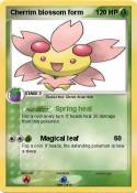 Cherrim blossom