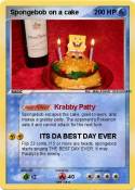 Spongebob on a