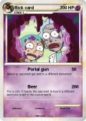 Rick card