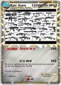 Epic Guns 53299