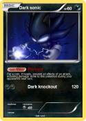 Dark sonic