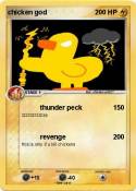 chicken god