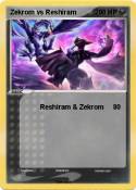 Zekrom vs Reshi