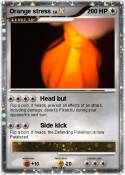Orange stress