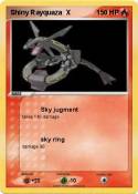 Shiny Rayquaza