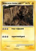 beauceron timbe