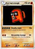 Red had enough