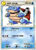 water energy