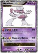 Mega Mewto x