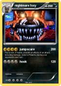 nightmare foxy