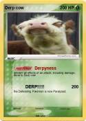 Derp cow