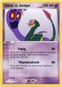 Arbok vs. Sevip