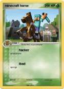 minecraft horse
