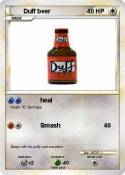Duff beer