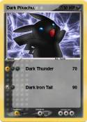 Dark Pikachu.