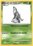 loup gris qui