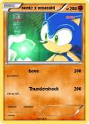 sonic x emerald