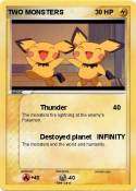 TWO MONSTERS