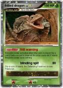 frilled dragon