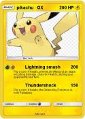 pikachu GX