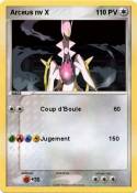 Arceus nv X