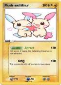 Plusle and Minu
