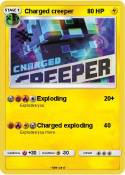 Charged creeper
