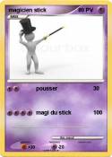magicien stick