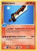 Demon sword