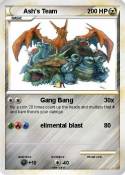 Ash's Team