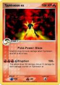 Typhlosion ex