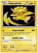 mega pikachu