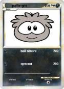 puffle gris