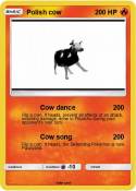 Polish cow