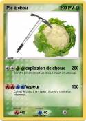 Pic à chou