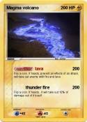 Magma volcano