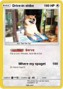 Drive-in shibe