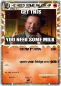 HE NEED SOME