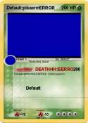 Default:pikaerr