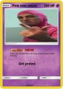 Pink man meme