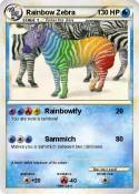 Rainbow Zebra