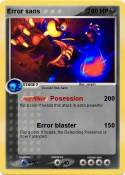 Error sans