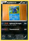 M golduck EX