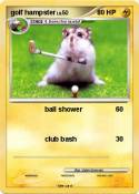 golf hampster